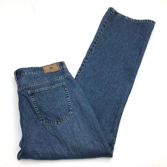 Lauren Ralph Lauren Women's Bootcut Jeans Western Embroidery Studs Cotton 12 - Picture 9 of 9